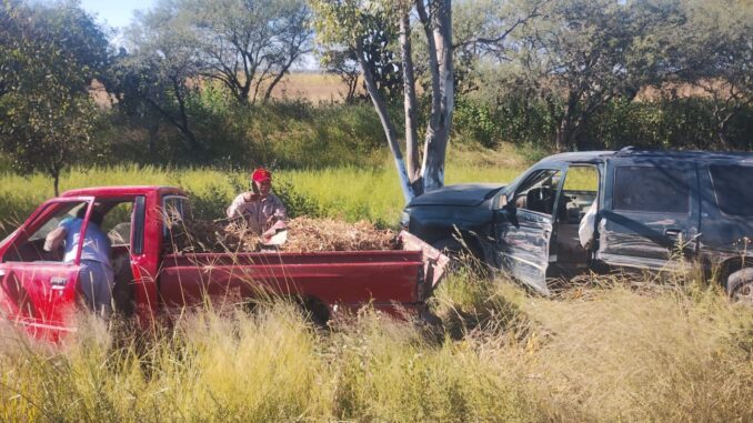 Atienden reporte de accidente múltiple en el municipio de El Llano