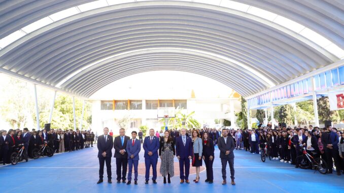 Inaugura Gobernadora Tere Jiménez infraestructura en la Escuela Normal Superior Federal de Aguascalientes; refrenda su compromiso con la educación