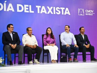 Reconoce Gobernadora Tere Jiménez labor de taxistas en Aguascalientes