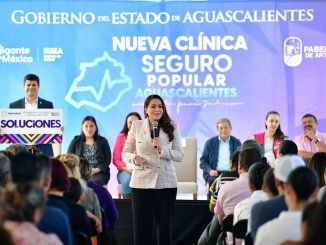 Inaugura Gobernadora Tere Jiménez Clínica del Seguro Popular en Pabellón de Arteaga