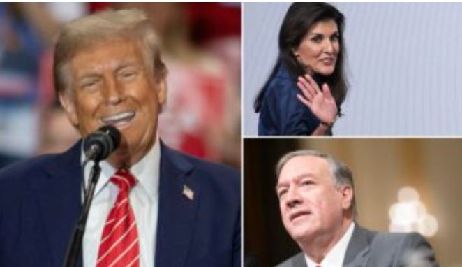 Trump deja fuera a Nikki Haley y a Mike Pompeo de su gobierno