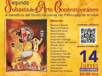 Patronato de la UAA invita a la 2ª Subasta de Arte Contemporáneo en beneficio del fondo de becas