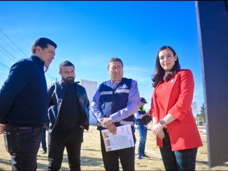Leo Montañez da Banderazo de arranque para la construcción de un Skatorama en Lomas del Ajedrez