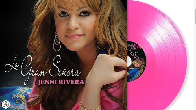 Lanzan versión en vinilo del icónico álbum "La Gran Señora" de Jenni Rivera