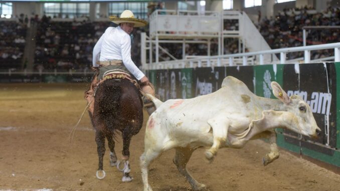 Enrique Jiménez Martínez, tricampeón nacional charro completo