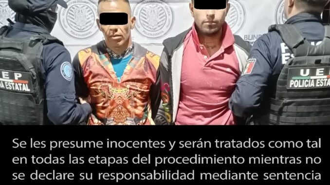 Detienen a dos personas por posesión de droga