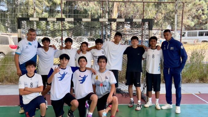 Aguascalientes destaca en Tope Preparatorio de handball