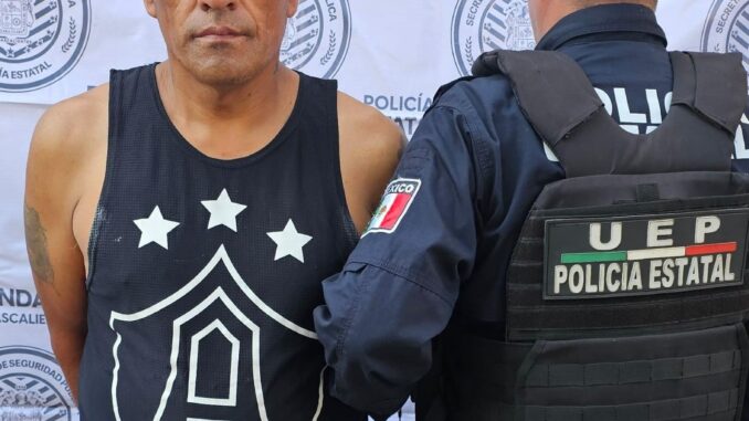 Policía Estatal detiene a persona en posesión de droga