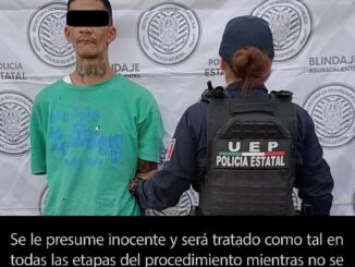 Policía Estatal detienen a una persona en posesión de droga