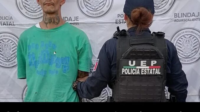 Policía Estatal detienen a una persona en posesión de droga