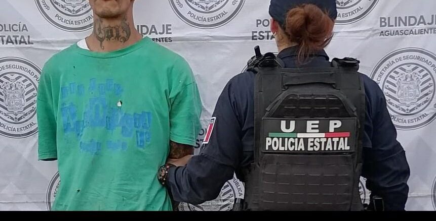 Policía Estatal detienen a una persona en posesión de droga