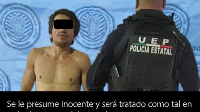 Policía Estatal detiene a sujeto en posesión de droga