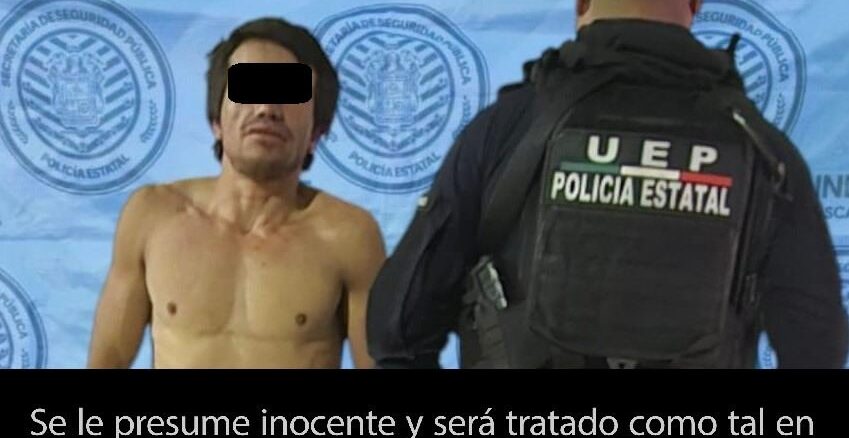 Policía Estatal detiene a sujeto en posesión de droga