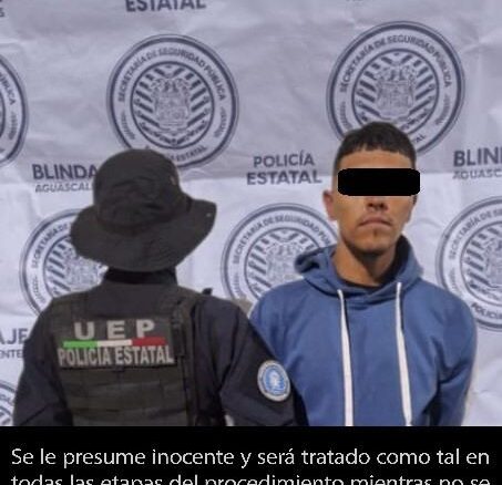 Policía Estatal detiene a una persona por posesión de droga