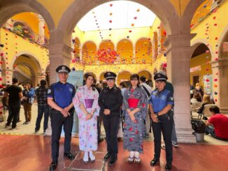 Policía Turística da vigilancia al Festival Japonés de Otoño