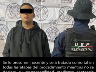 Policía Estatal detiene a una persona en posesión de un armas blancas