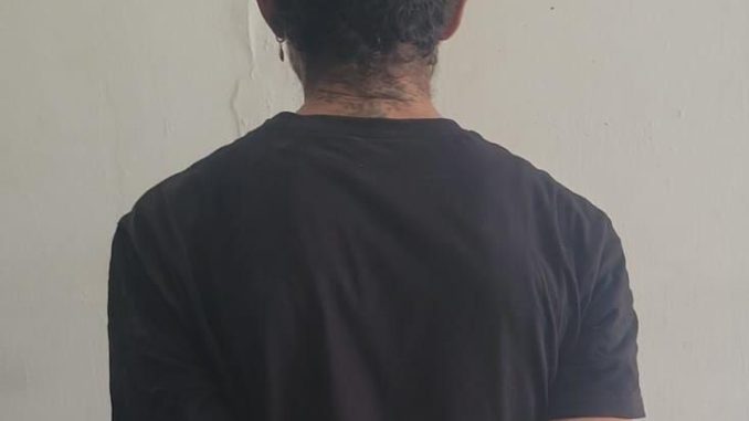 Policías Municipales de Aguascalientes detienen a una persona en el fraccionamiento Las Américas, por el delito de daños a la propiedad privada