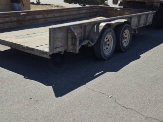 Aseguran remolque con alteraciones en sus números de serie