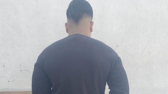 Persona del sexo masculino fue detenida por elementos de la SSPM de Aguascalientes con una arma de postas