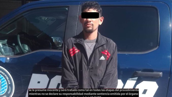 Fue sorprendido en posesión de 25 gramos de crystal