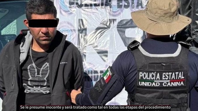 Un sujeto que llevaba droga entre sus pertenencias fue detenido