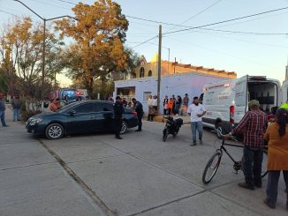 Atienden desigual accidente de tránsito en Tepezalá