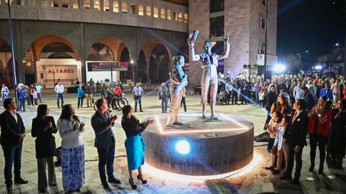 En el Marco del 50 Aniversario de la Plaza de Toros Monumental de Aguascalientes, inaugura Tere Jiménez la Explanada de los Toreros