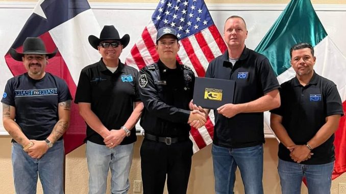 Personal de Grupo K9 recibe capacitación especializada en Texas
