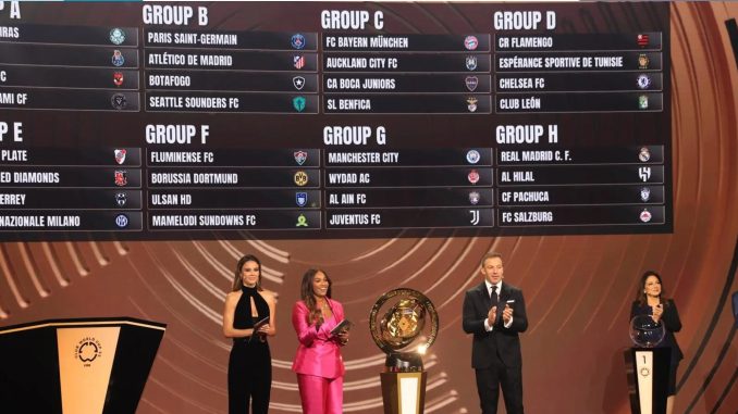 Así se quedaron los grupos del Mundial de Clubes 2025