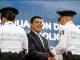 Tere Jiménez y Leo Montañez refuerzan Seguridad en la capital con nuevos Policías