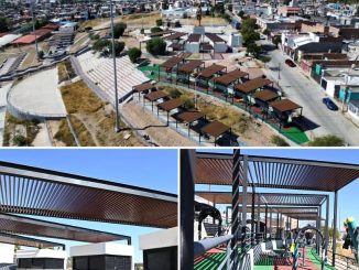 Así va la construcción del Parque Urbano Jesús Terán
