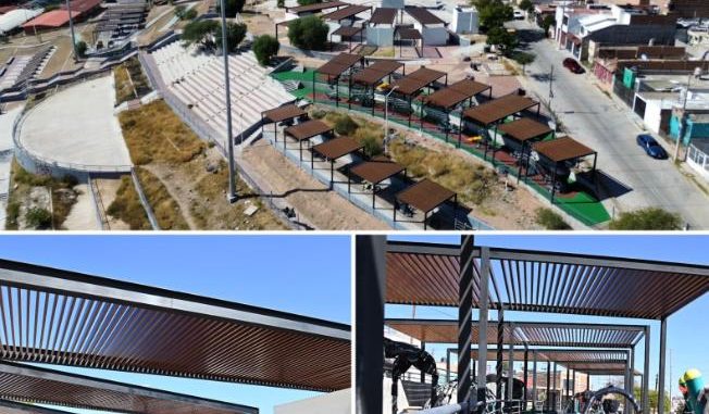 Así va la construcción del Parque Urbano Jesús Terán