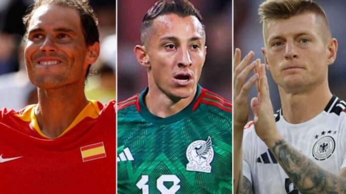 Nadal, Iniesta, Kroos y Guardado: Estas son las despedidas que deja 2024
