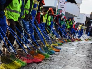 Voluntarios de Servicio Comunitario participaron en 2024 en la mejora de espacios públicos