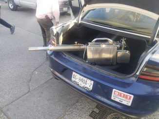 Policías Estatales recuperan termonebulizador con reporte de robo