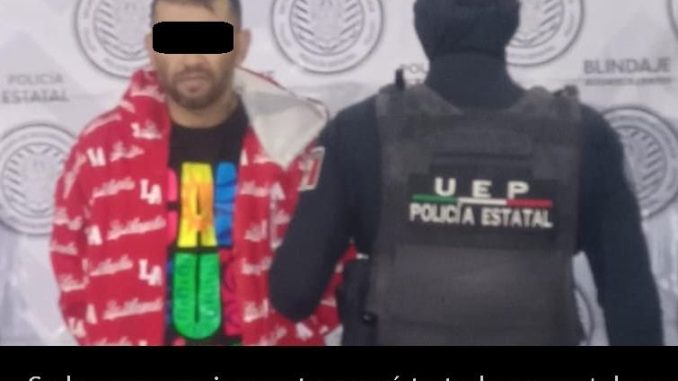 Policías Estatales detienen a sujeto en posesión de droga