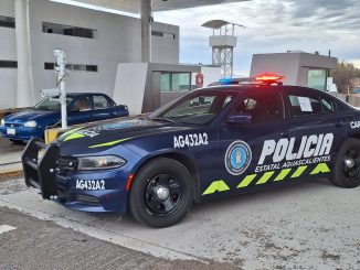 Policías Estatales aseguran tractocamión con placas sobrepuestas