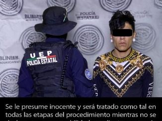 Policías Estatales aseguran a una persona en posesión de droga