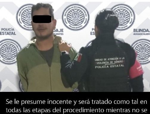 Policías Estatales detienen a una persona por violencia de género