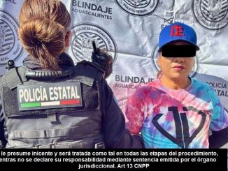 Detenida con una orden de aprehensión vigente
