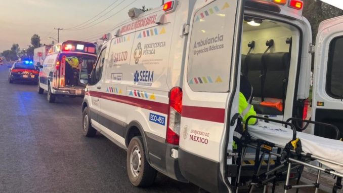 Atienden reporte de persona lesionada por atropello