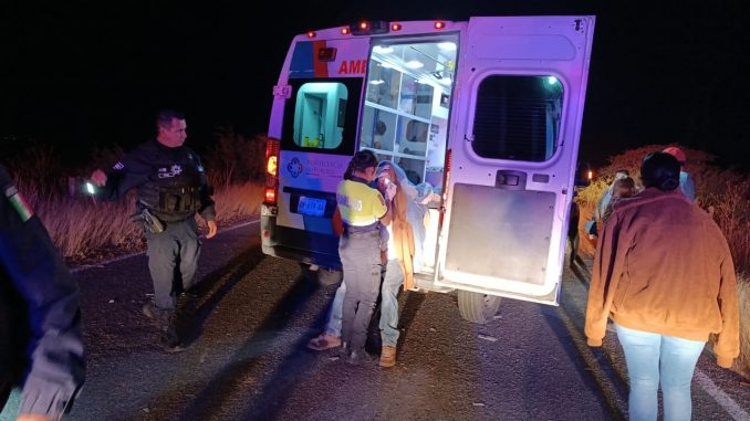 Atienden accidente de tránsito contra semoviente en El Llano