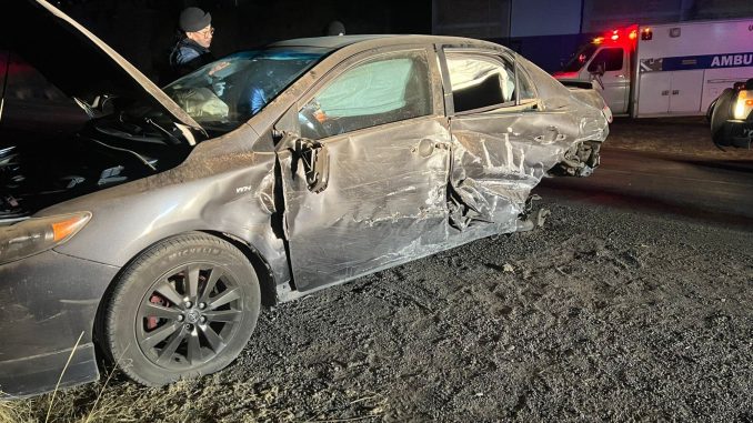 Se registra accidente tipo choque múltiple en Calvillo