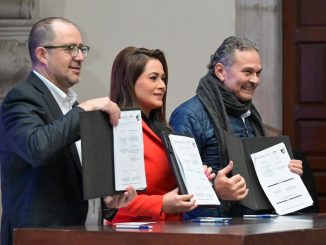 Gobernadora Tere Jiménez firma Alianza para que más familias puedan tener una vivienda en Aguascalientes