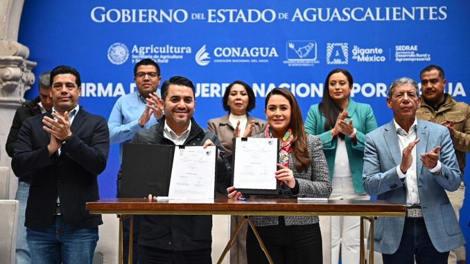 Distrito de Riego 001 será el Primero en concluirse a nivel Nacional, acuerdan Estado, Productores y la Federación
