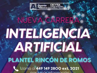 Jóvenes de Rincón de Romos podrán estudiar la carrera de Inteligencia Artificial en el CECyTEA