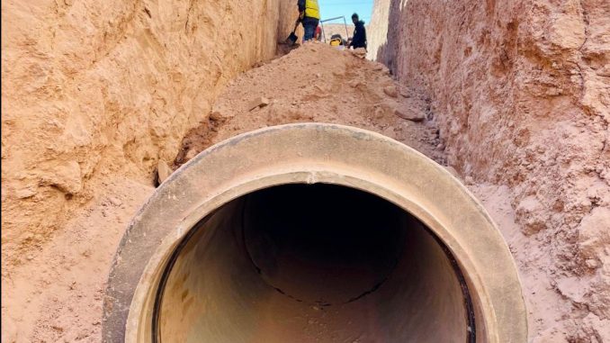 Invierte MIAA 11 millones de pesos en la rehabilitación del colector sanitario en el “Parque México”