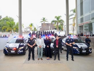 Entrega Leo Montañez nuevas Patrullas para reforzar labores de vigilancia en el Municipio de Aguascalientes