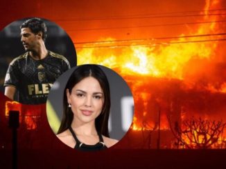 Carlos Vela y Eiza González huyen de sus casas por incendios en California