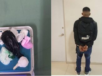 Elementos de la Secretaría de Seguridad Pública Municipal de Aguascalientes (SSPM) detienen a persona en el Barrio de Guadalupe, por probables delitos contra la salud